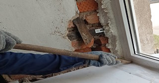 Демонтаж оконных откосов по выгодной цене от 513 руб. в Каменске-Уральском - Сварной-Кмн